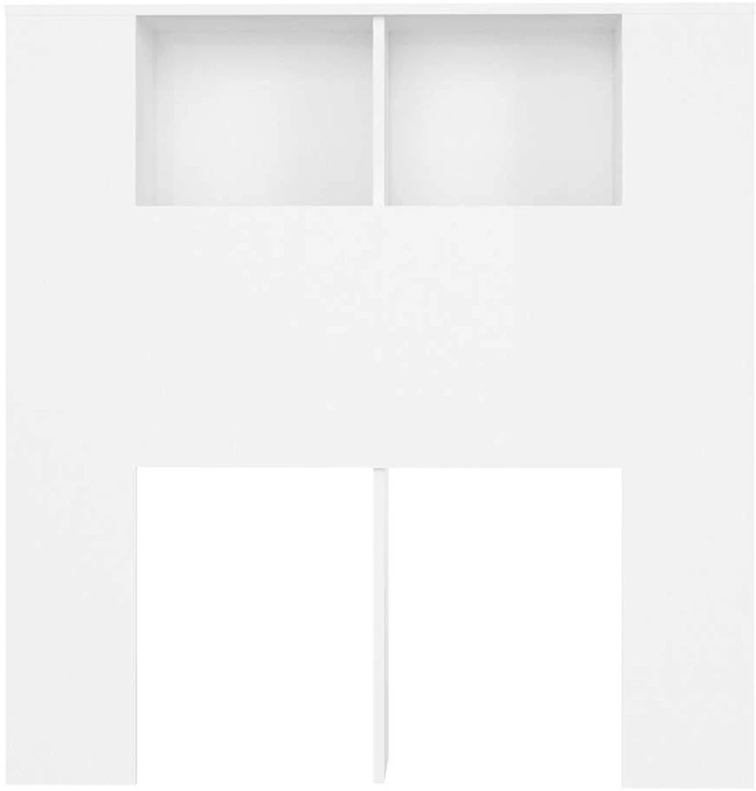 Galvūgalis-spintelė, baltos spalvos, 100x18,5x104,5cm