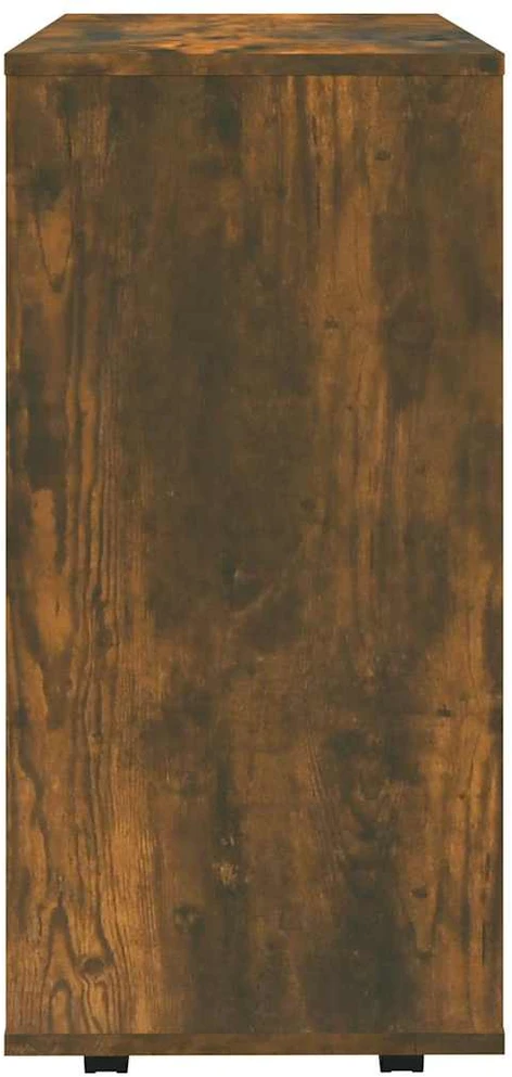 Spintelė su ratukais, dūminio ąžuolo, 60x35x75cm, mediena
