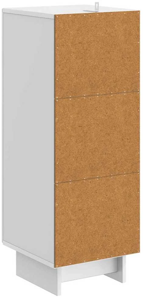 Kabalas Itin blizgi balta 33 x 34,5 x 90 cm Apdirbta mediena