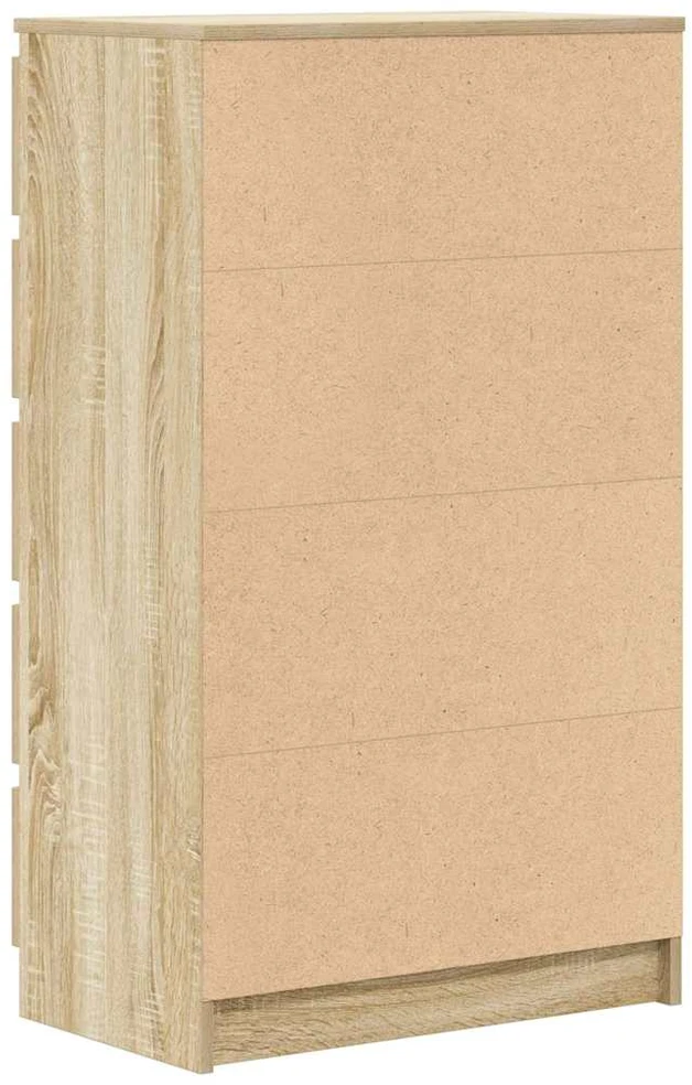 Spintelė su stalčiais, ąžuolo, 60x36x103cm, apdirbta mediena