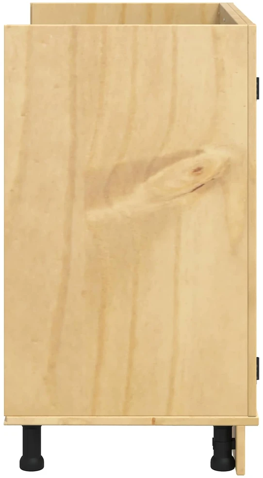 Spintelė su stalčiais SKI Medaus Ruda 80 x 46 x 81 cm