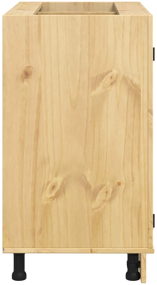 Spintelė su stalčiais SKI Medaus Ruda 80 x 46 x 81 cm