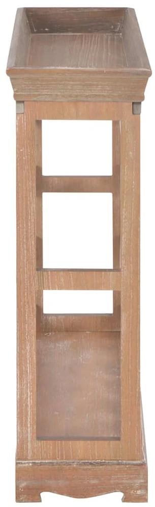 Spintelė vynui, rudos spalvos, 70x22,5x70,5cm, MDF