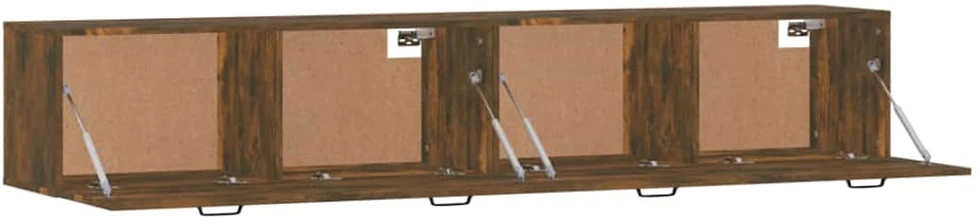 Spintelės, 2vnt., dūminio ąžuolo, 100x36,5x35cm, mediena