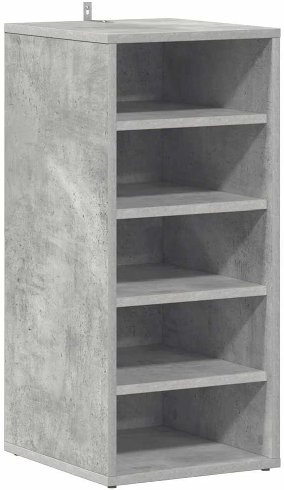 Spintelės batams, 2vnt., betono, 31,5x35x70cm, apdirbta mediena