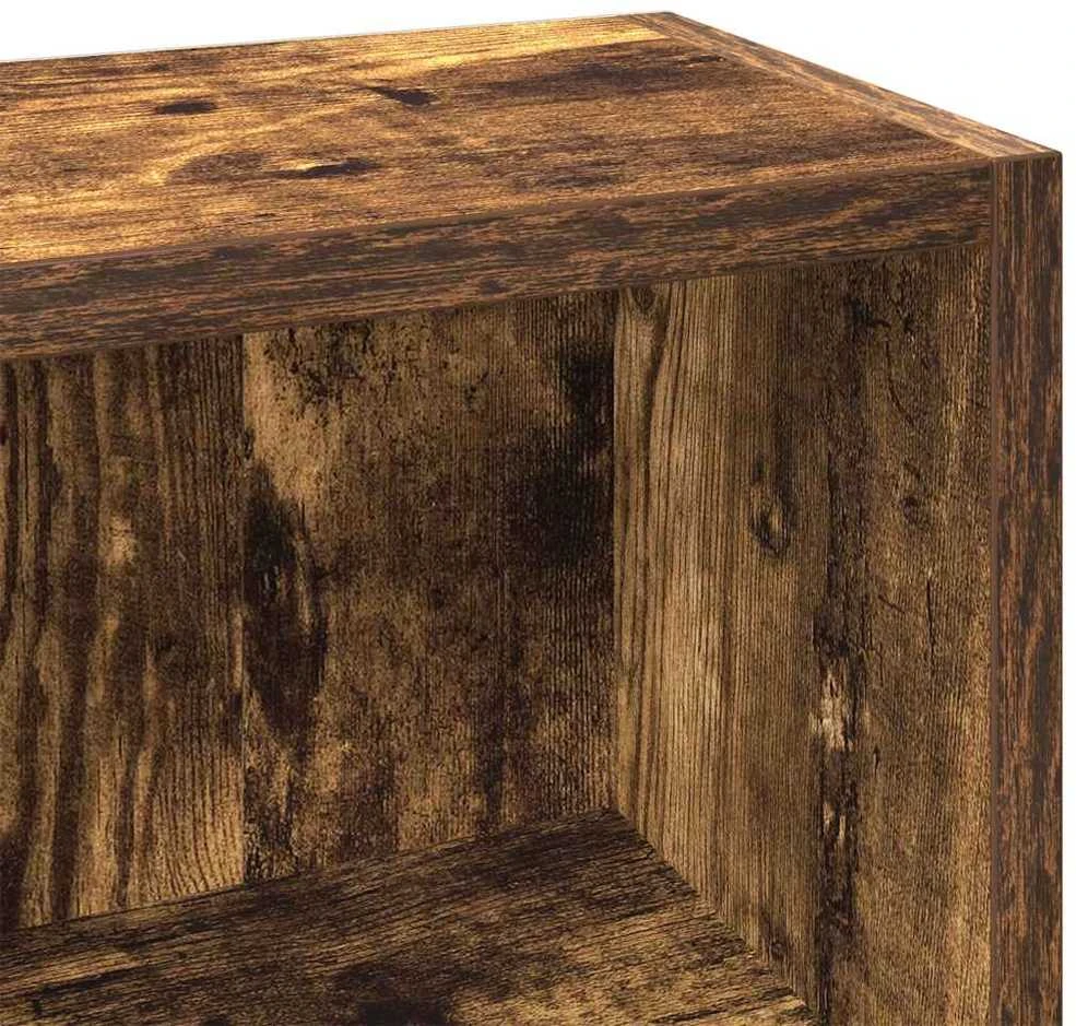 Spintelės diskams, 2vnt., ąžuolo, 21x16x93,5cm, mediena