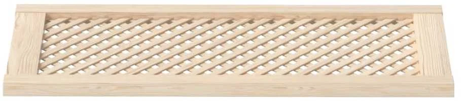 Spintelės durelės, 2vnt., 39,5x99cm, pušis, grotelių dizaino