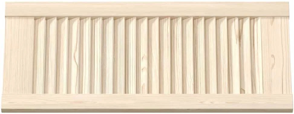 Spintelės durelės, 2vnt., 69x29,5cm, pušis, žaliuzių dizaino