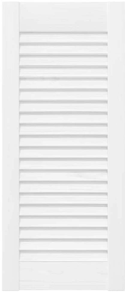 Spintelės durys su durimis 2 vnt. Balta 69 x 49,4 cm