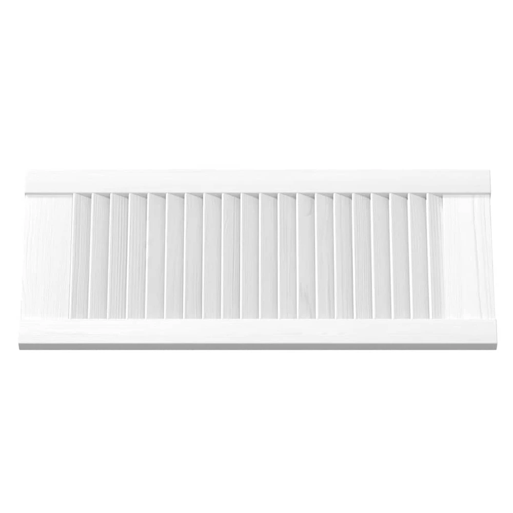 Spintelės durys su durimis 2 vnt. Balta 69 x 49,4 cm