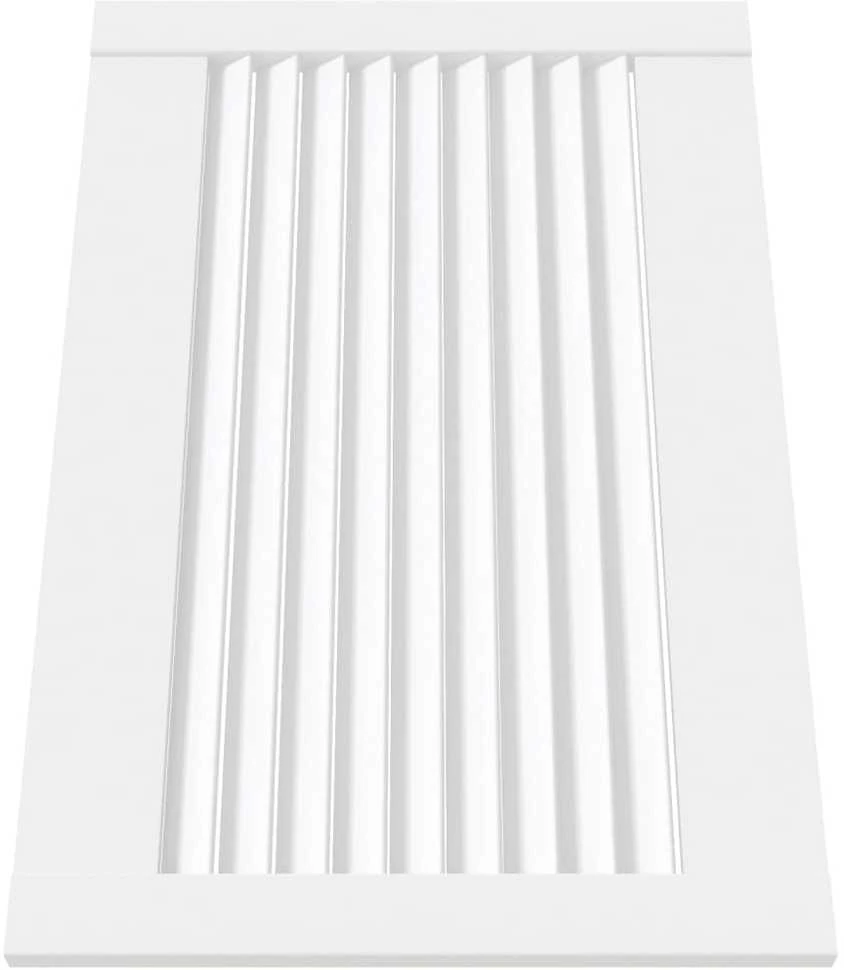 Spintelės durelės, 4vnt., baltos, 39,5x59,4cm, pušis