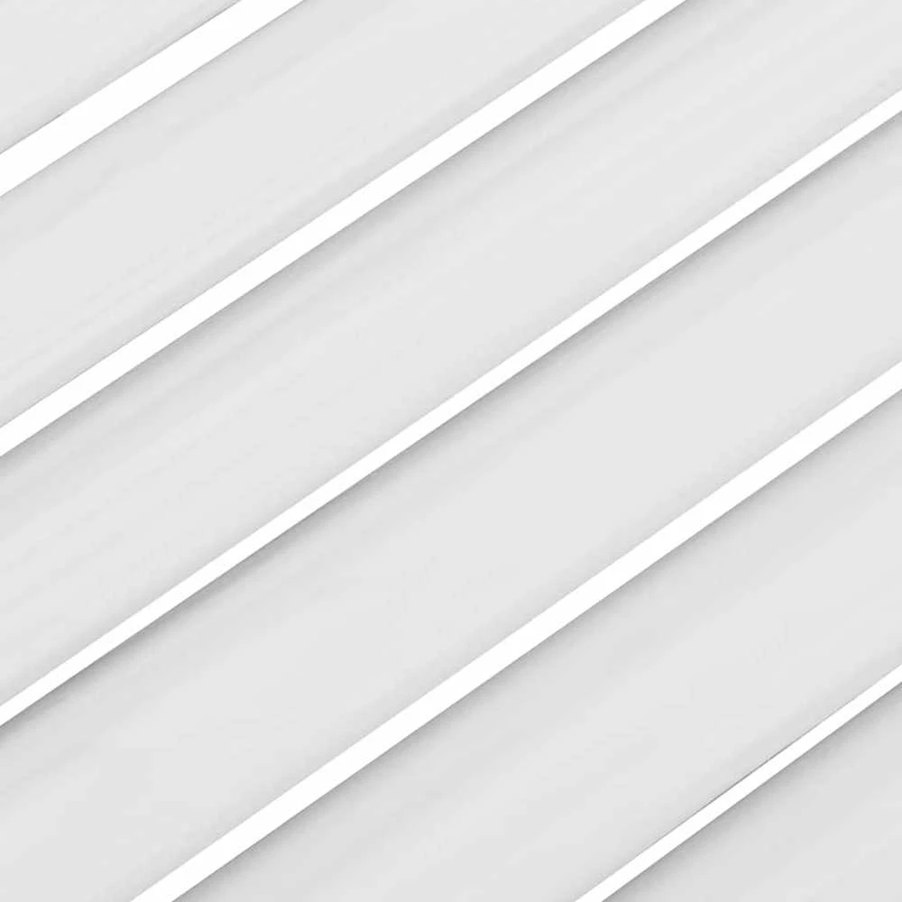 Spintelės durelės, 4vnt., baltos, 61,5x29,5cm, žaliuzių dizaino