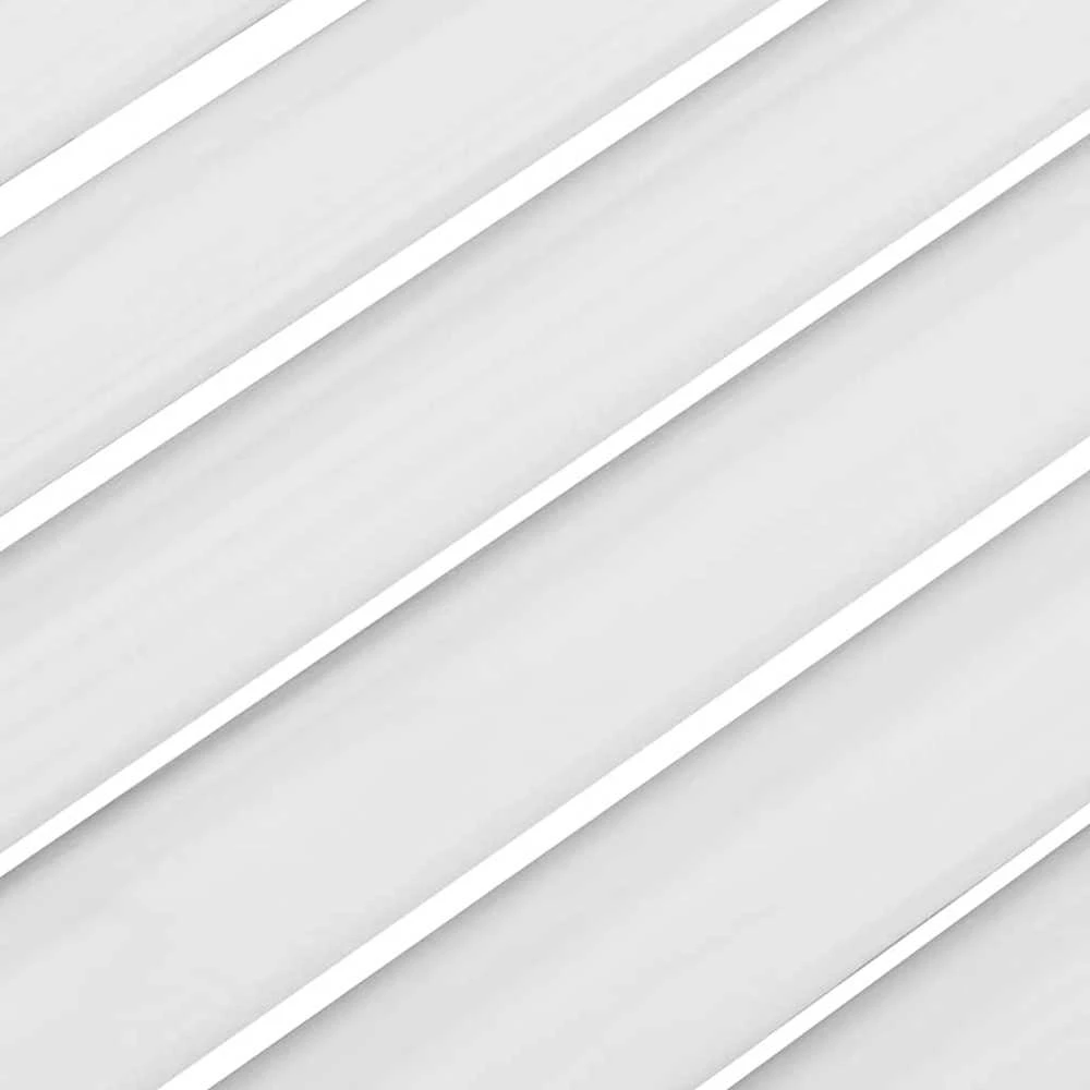 Spintelės durelės, 4vnt., baltos, 61,5x29,5cm, žaliuzių dizaino