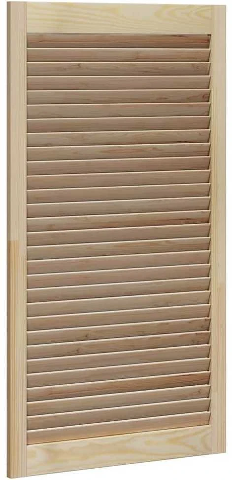 Spintelės durys su durimis 2 vnt. Natūrali 110 x 2,1 x 59,5 cm