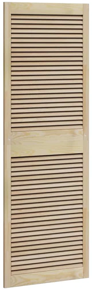 Spintelės durys su durimis 2 vnt. Natūrali 170 x 59,5 cm