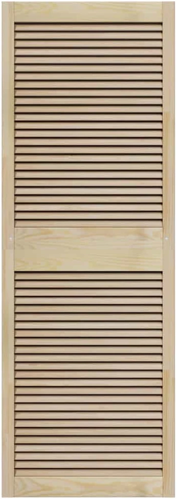 Spintelės durys su durimis 2 vnt. Natūrali 170 x 59,5 cm