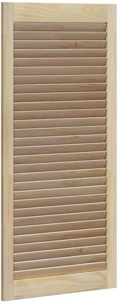 Spintelės durys su durimis 4 vnt. Natūrali 110 x 49,5 cm