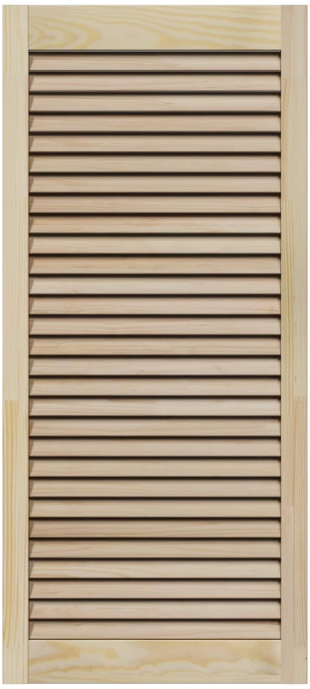 Spintelės durys su durimis 4 vnt. Natūrali 110 x 49,5 cm