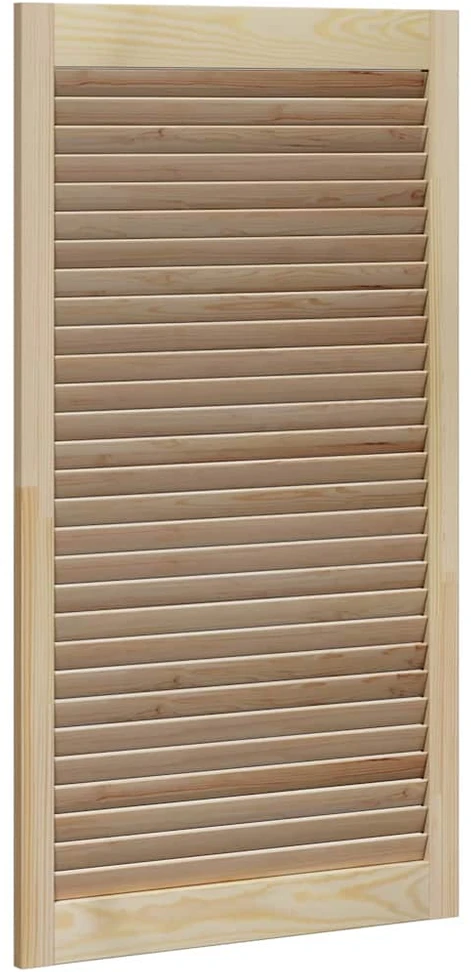 Spintelės durys su durimis Natūrali 110 x 59,5 cm