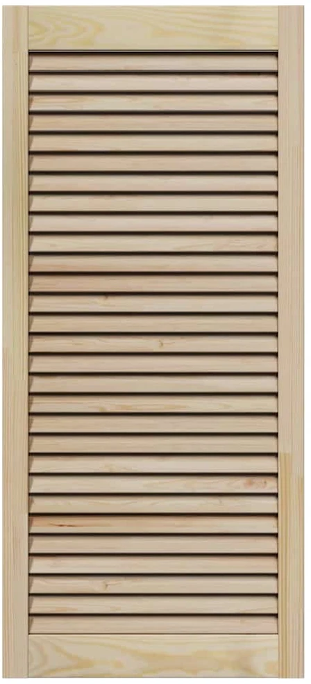 Spintelės durys su durimis Natūrali 110 x 49,5 cm