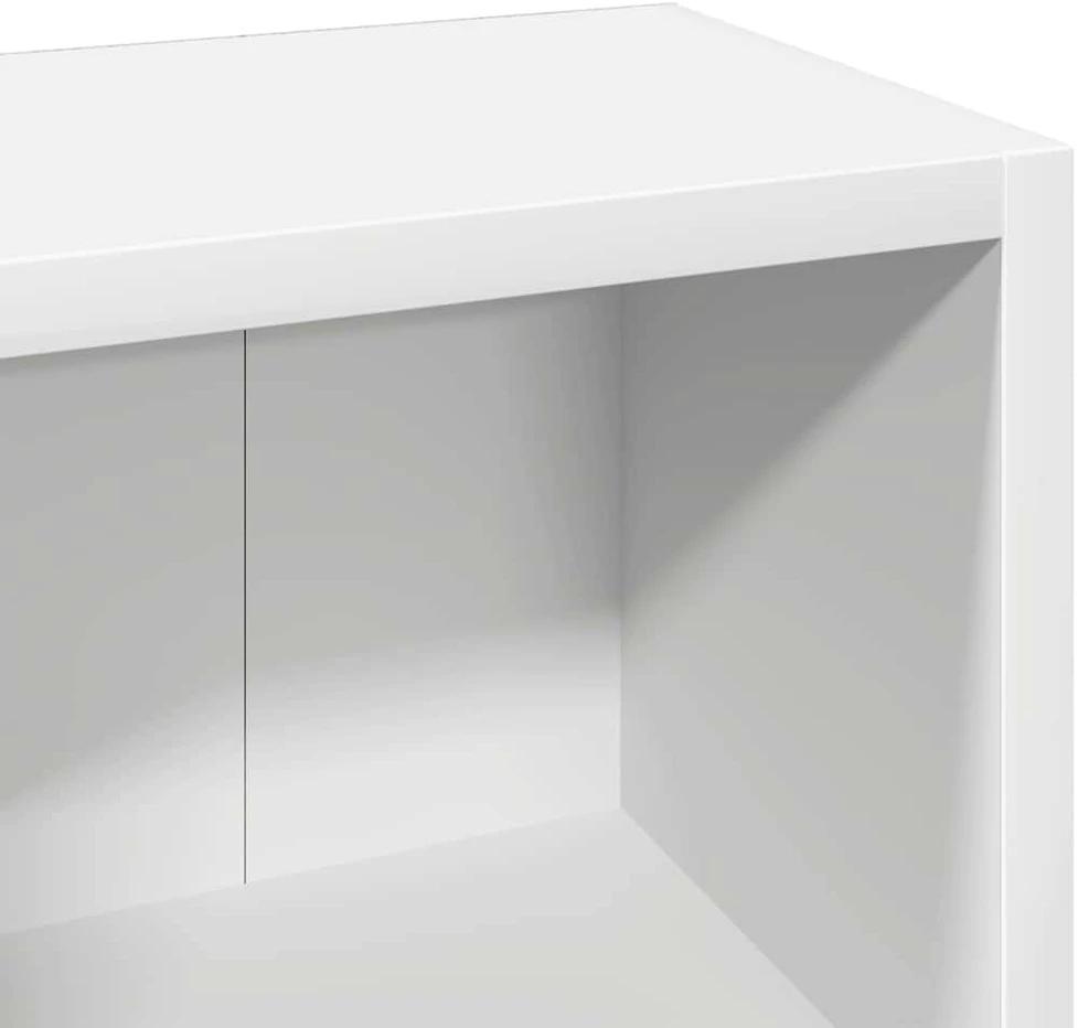 Spintelės kompaktiniam diskam, 2vnt., baltos, 21x16x93,5cm, MDP