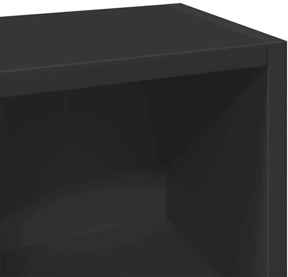Spintelės kompaktiniam diskam, 2vnt., juodos, 21x16x93,5cm, MDP