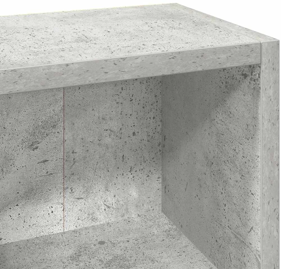 Spintelės kompaktiniam diskam, 2vnt., pilkos, 21x16x93,5cm, MDP