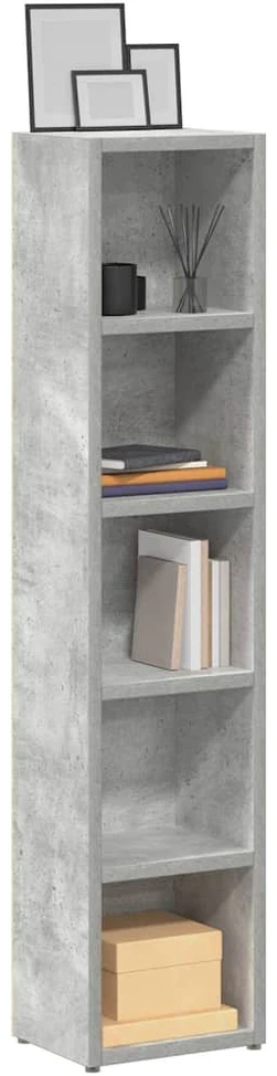 Spintelės kompaktiniam diskam, 2vnt., pilkos, 21x16x93,5cm, MDP
