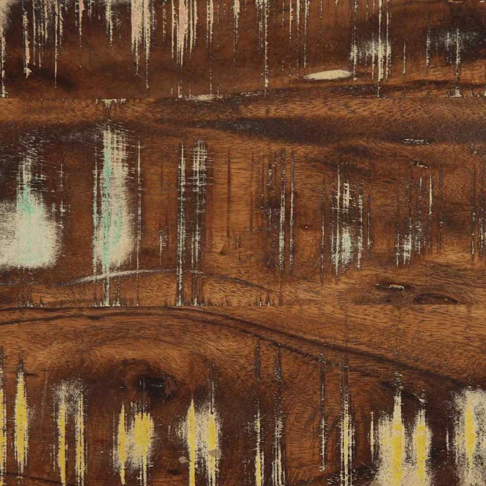 Spintelės prie lovos, 2vnt., įvairiaspalvis, 40x35x40cm