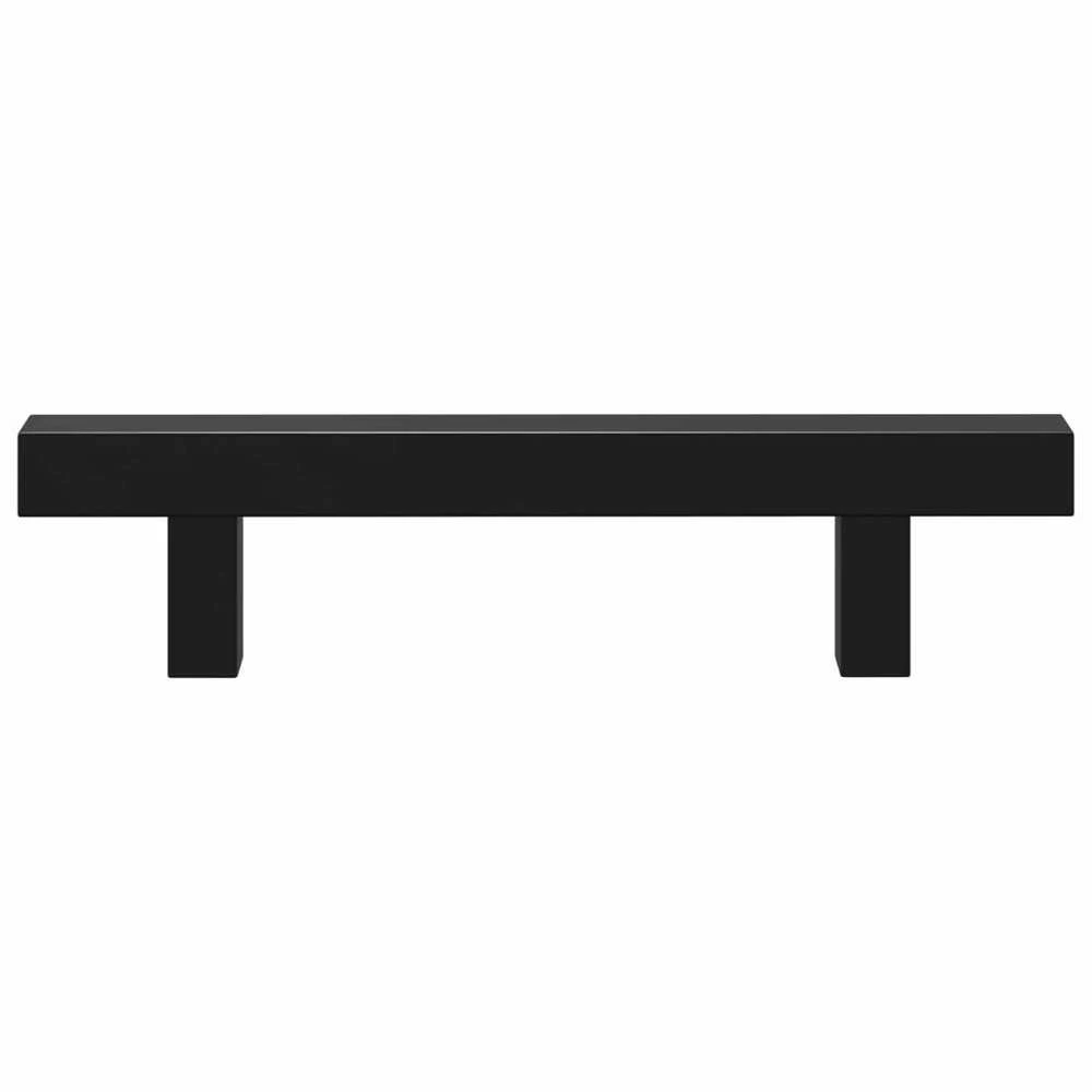 Spintelės rankena 12 vnt. Juoda 150 x 12,3 x 35,2 mm