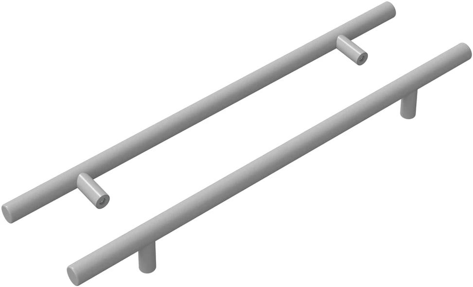Spintelės rankena 2 vnt. Sidabro 300 mm Nerūdijantis Plienas