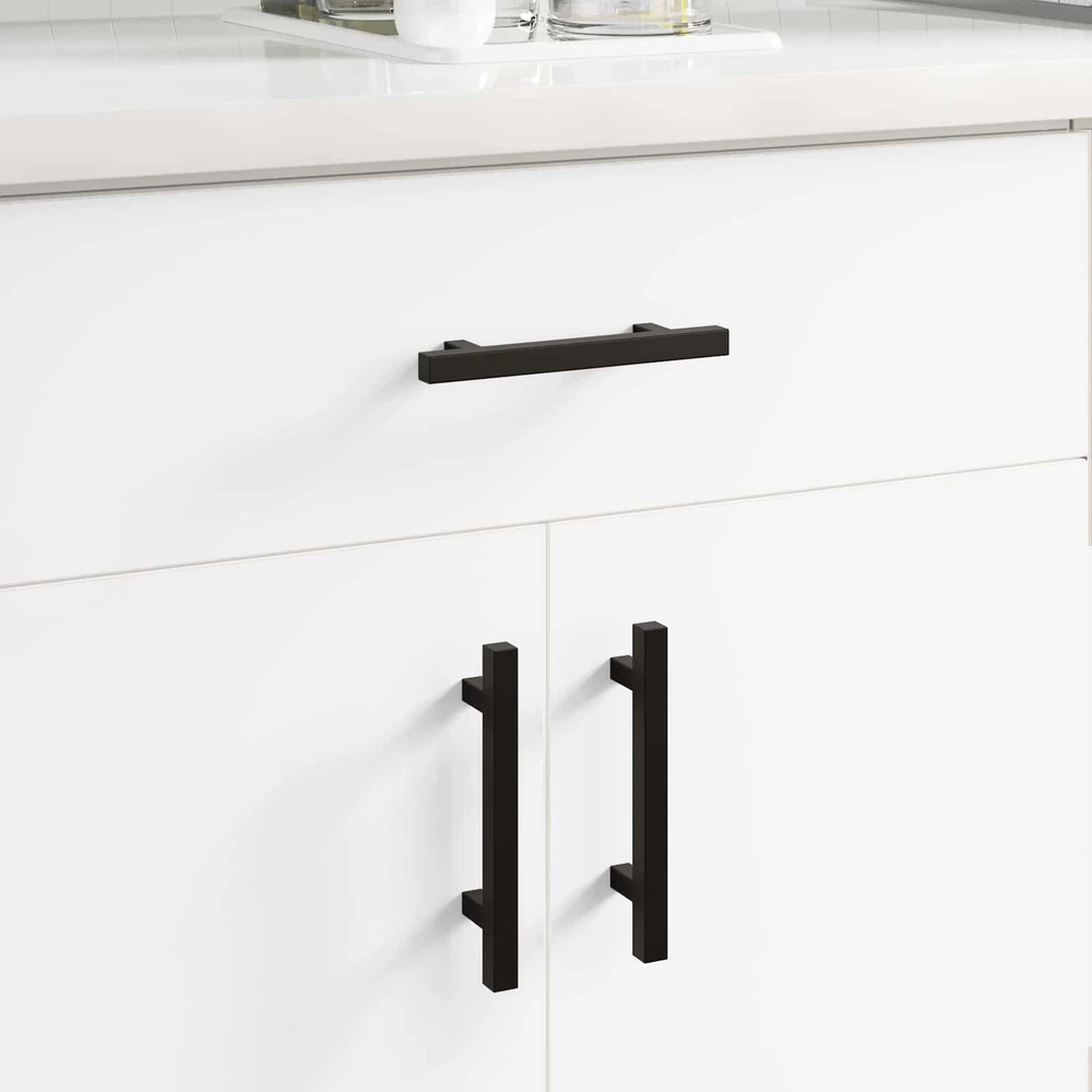 Spintelės rankena 420 vnt. Juoda 150 x 12,3 x 35,2 mm