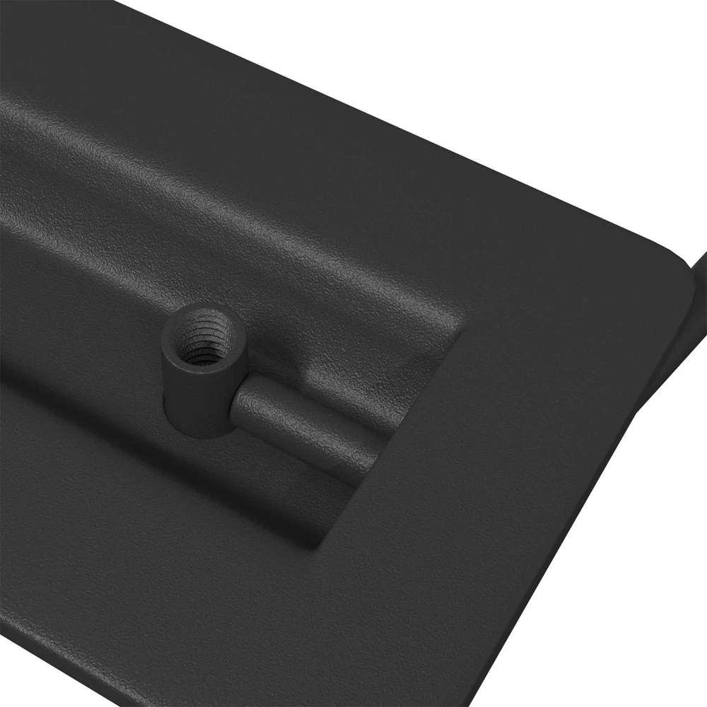 Spintelės Rankenos 12 vnt. Juoda 85 x 45 mm Metalas
