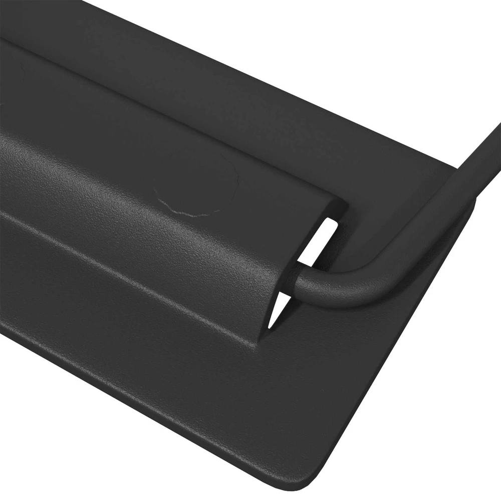 Spintelės Rankenos 12 vnt. Juoda 85 x 45 mm Metalas