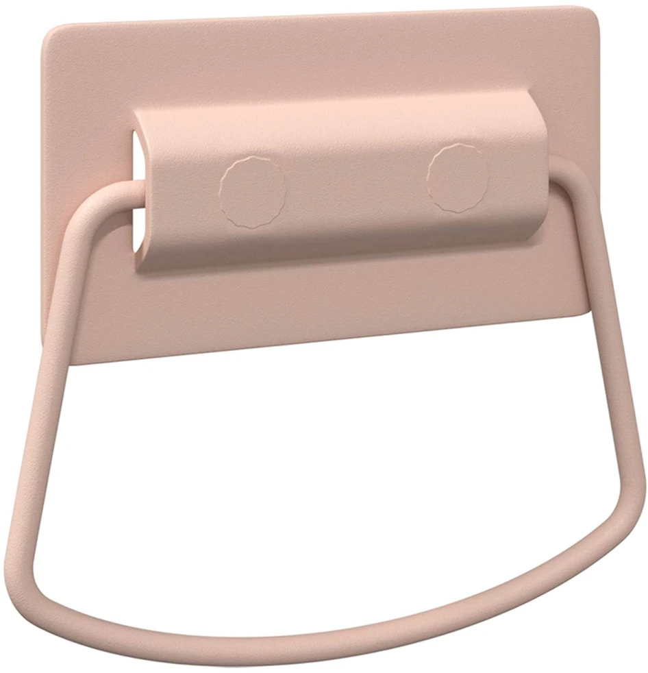 Spintelės Rankenos 12 vnt. Rožinė 85 x 45 mm Metalas