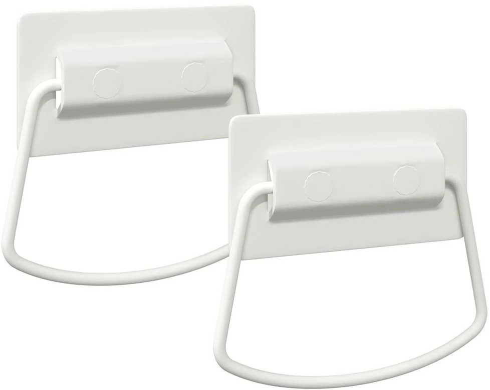 Spintelės Rankenos 2 vnt. Balta 85 x 45 mm Metalas