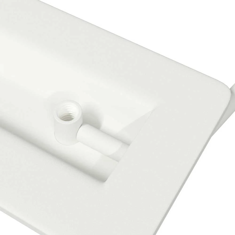 Spintelės Rankenos 2 vnt. Balta 85 x 45 mm Metalas