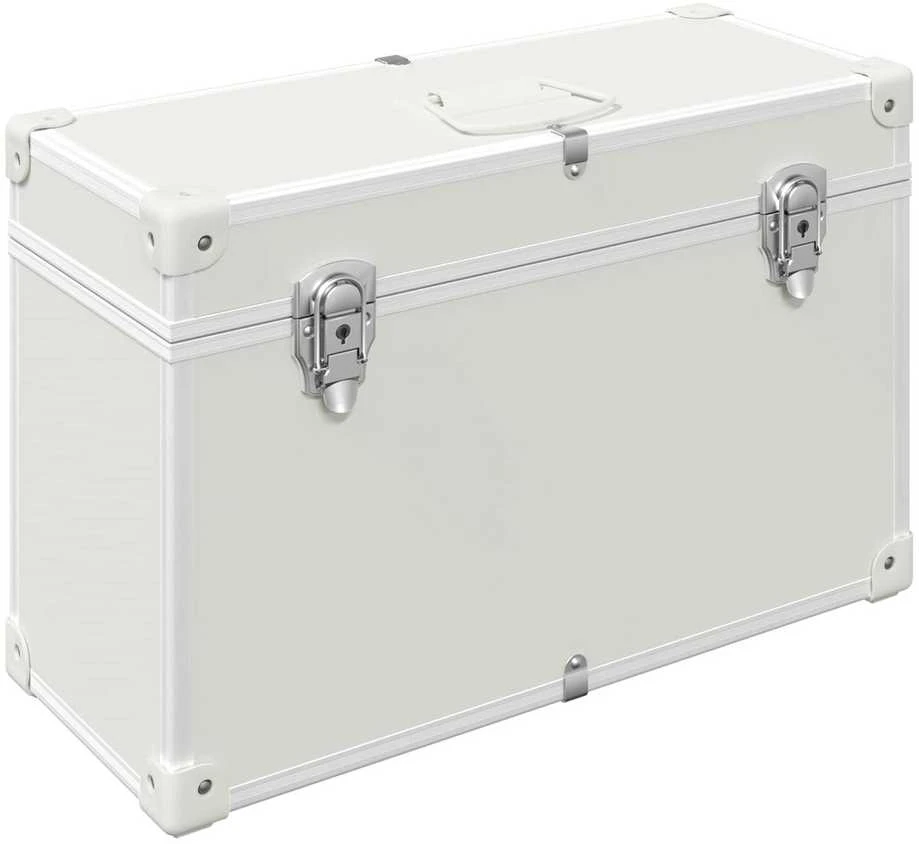 Spintelės Rankenos 2 vnt. Balta 85 x 45 mm Metalas