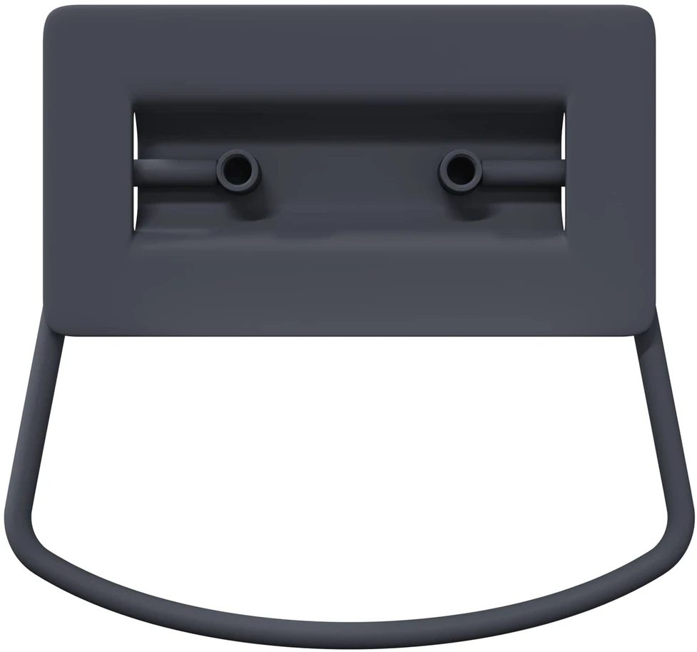 Spintelės Rankenos 2 vnt. Antracitas 85 x 45 mm Metalas