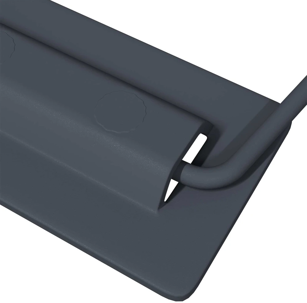 Spintelės Rankenos 2 vnt. Antracitas 85 x 45 mm Metalas