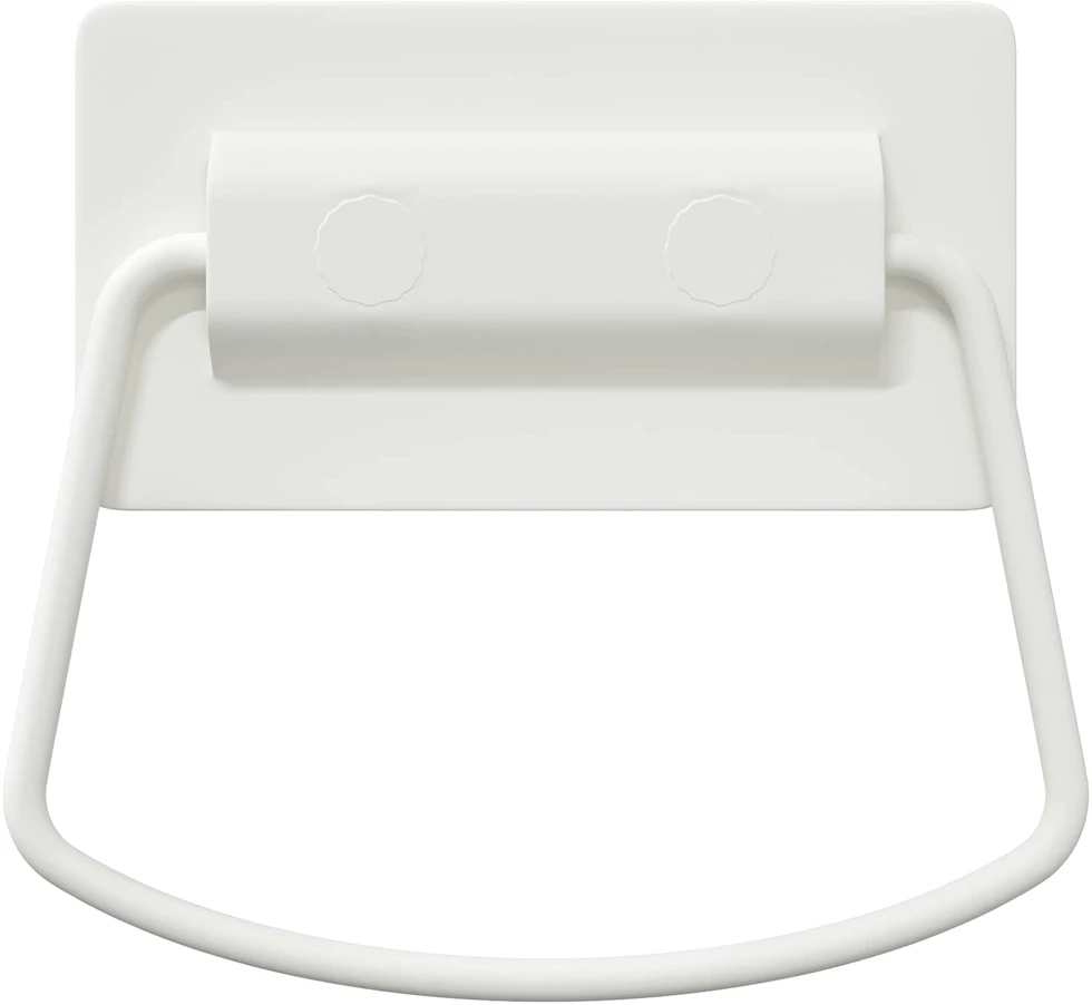 Spintelės Rankenos 2 vnt. Balta 85 x 45 mm Metalas