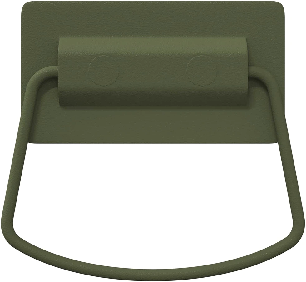Spintelės Rankenos Alyvuogių žalia 85 x 45 mm Metalas