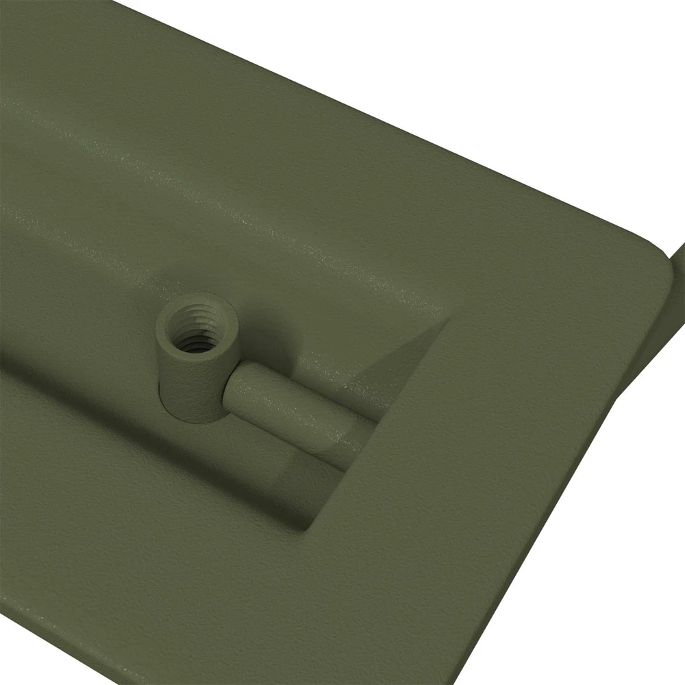 Spintelės Rankenos Alyvuogių žalia 85 x 45 mm Metalas