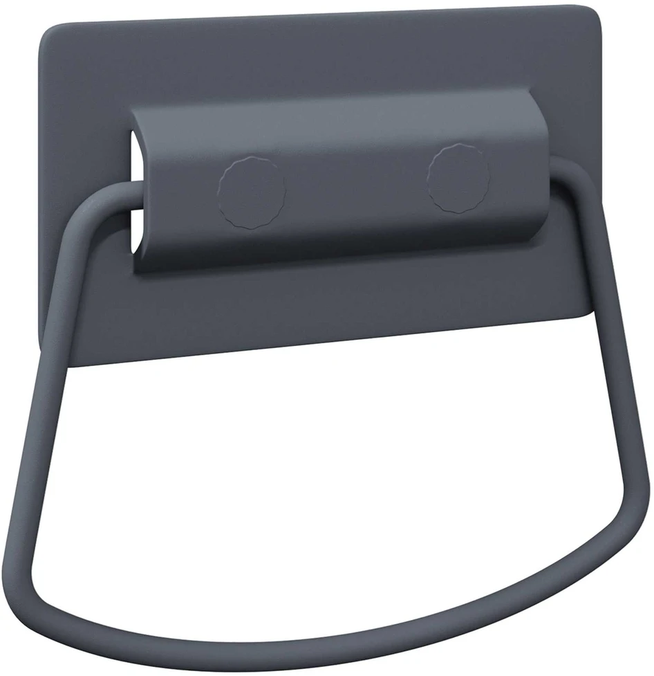 Spintelės Rankenos Antracitas 85 x 45 mm Metalas