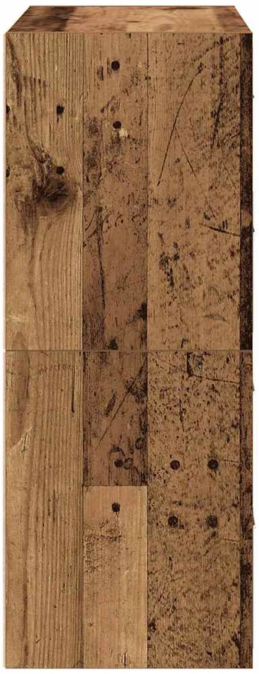 Spintelės su 4 stalčiais, 2 vnt., medienos, 60x31x40cm, mediena