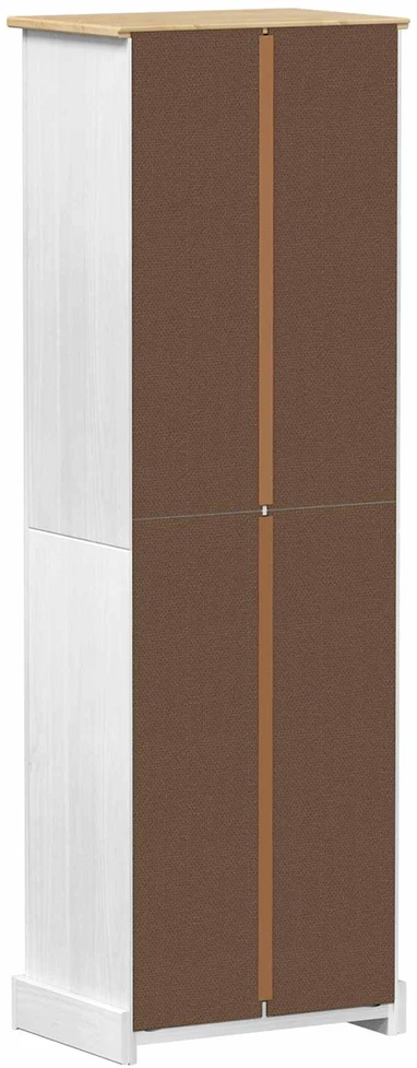 Spintos Balta 55 x 38 x 170 cm Kietos pušies mediena