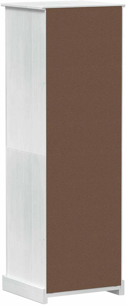 Spintos Balta 55 x 50 x 170 cm Kietos pušies mediena