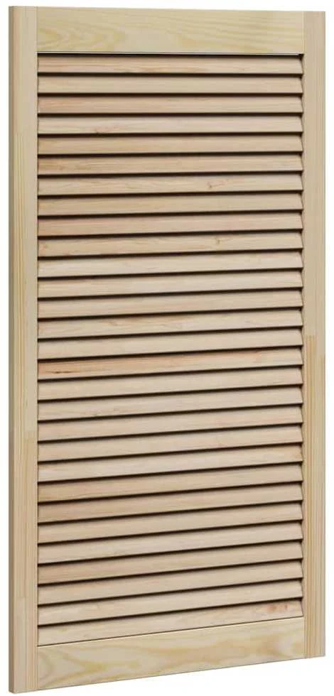 Spintelės durys su durimis 2 vnt. Natūrali 110 x 2,1 x 59,5 cm