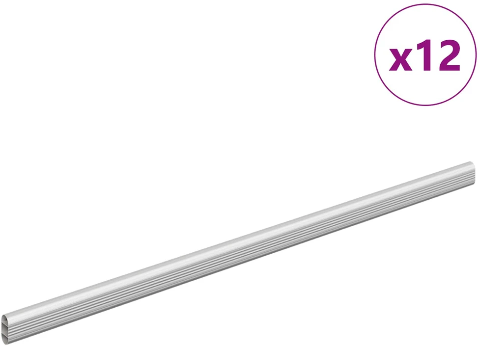 Spintos strypas 12 vnt. Sidabro 472 x 15 x 29 mm