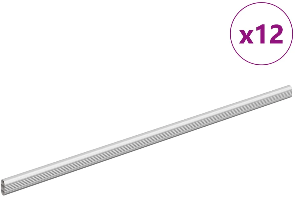 Spintos strypas 12 vnt. Sidabro 664 x 15 x 29 mm